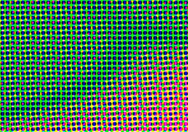 Pop sanat tarzında deseni olan soyut parlak arkaplan, hediye kartları için renkli arkaplan, web sitesi, kartpostallar, iç tasarım, çıkartmalar, ambalaj kağıdı, reklamcılık