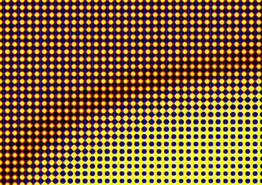 Pop sanat tarzında deseni olan soyut parlak arkaplan, hediye kartları için renkli arkaplan, web sitesi, kartpostallar, iç tasarım, çıkartmalar, ambalaj kağıdı, reklamcılık