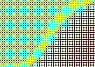 Pop sanat tarzında deseni olan soyut parlak arkaplan, hediye kartları için renkli arkaplan, web sitesi, kartpostallar, iç tasarım, çıkartmalar, ambalaj kağıdı, reklamcılık