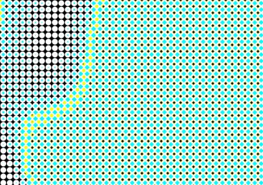 Pop sanat tarzında deseni olan soyut parlak arkaplan, hediye kartları için renkli arkaplan, web sitesi, kartpostallar, iç tasarım, çıkartmalar, ambalaj kağıdı, reklamcılık