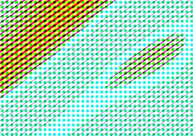 Pop sanat tarzında deseni olan soyut parlak arkaplan, hediye kartları için renkli arkaplan, web sitesi, kartpostallar, iç tasarım, çıkartmalar, ambalaj kağıdı, reklamcılık