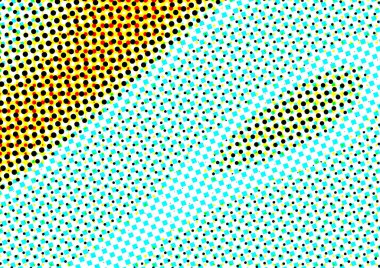 Pop sanat tarzında deseni olan soyut parlak arkaplan, hediye kartları için renkli arkaplan, web sitesi, kartpostallar, iç tasarım, çıkartmalar, ambalaj kağıdı, reklamcılık