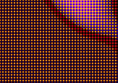 Pop sanat tarzında deseni olan soyut parlak arkaplan, hediye kartları için renkli arkaplan, web sitesi, kartpostallar, iç tasarım, çıkartmalar, ambalaj kağıdı, reklamcılık