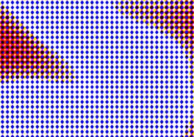 Pop sanat tarzında deseni olan soyut parlak arkaplan, hediye kartları için renkli arkaplan, web sitesi, kartpostallar, iç tasarım, çıkartmalar, ambalaj kağıdı, reklamcılık