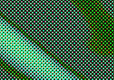 Pop sanat tarzında deseni olan soyut parlak arkaplan, hediye kartları için renkli arkaplan, web sitesi, kartpostallar, iç tasarım, çıkartmalar, ambalaj kağıdı, reklamcılık