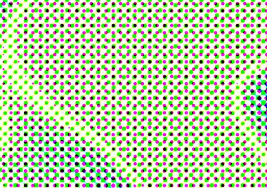 Pop sanat tarzında deseni olan soyut parlak arkaplan, hediye kartları için renkli arkaplan, web sitesi, kartpostallar, iç tasarım, çıkartmalar, ambalaj kağıdı, reklamcılık