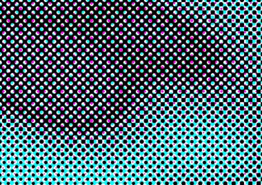 Pop sanat tarzında deseni olan soyut parlak arkaplan, hediye kartları için renkli arkaplan, web sitesi, kartpostallar, iç tasarım, çıkartmalar, ambalaj kağıdı, reklamcılık