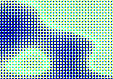 Pop sanat tarzında deseni olan soyut parlak arkaplan, hediye kartları için renkli arkaplan, web sitesi, kartpostallar, iç tasarım, çıkartmalar, ambalaj kağıdı, reklamcılık