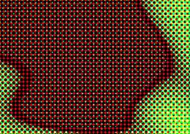 Pop sanat tarzında deseni olan soyut parlak arkaplan, hediye kartları için renkli arkaplan, web sitesi, kartpostallar, iç tasarım, çıkartmalar, ambalaj kağıdı, reklamcılık