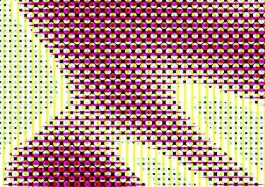 Pop sanat tarzında deseni olan soyut parlak arkaplan, hediye kartları için renkli arkaplan, web sitesi, kartpostallar, iç tasarım, çıkartmalar, ambalaj kağıdı, reklamcılık