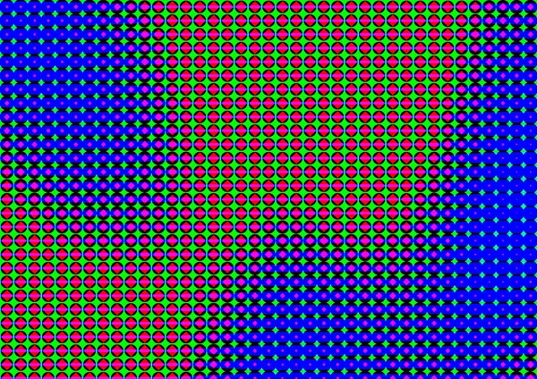 Pop sanat tarzında deseni olan soyut parlak arkaplan, hediye kartları için renkli arkaplan, web sitesi, kartpostallar, iç tasarım, çıkartmalar, ambalaj kağıdı, reklamcılık