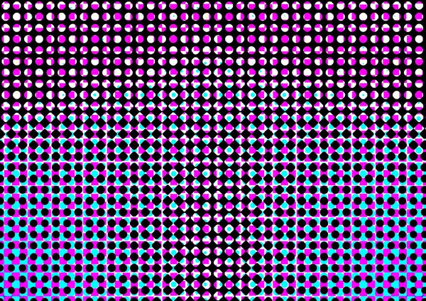 Pop sanat tarzında deseni olan soyut parlak arkaplan, hediye kartları için renkli arkaplan, web sitesi, kartpostallar, iç tasarım, çıkartmalar, ambalaj kağıdı, reklamcılık