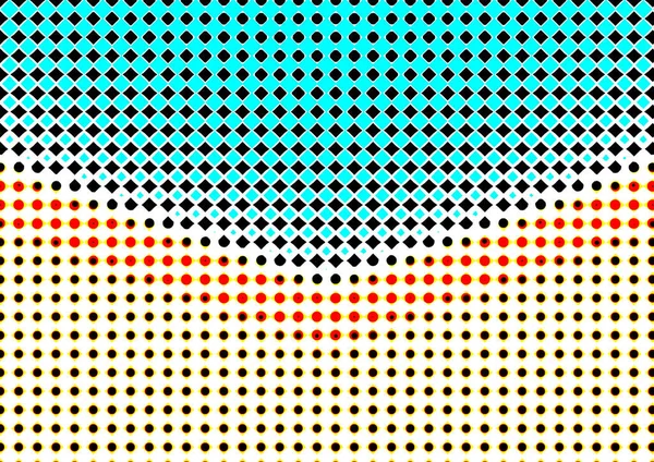 Pop sanat tarzında deseni olan soyut parlak arkaplan, hediye kartları için renkli arkaplan, web sitesi, kartpostallar, iç tasarım, çıkartmalar, ambalaj kağıdı, reklamcılık