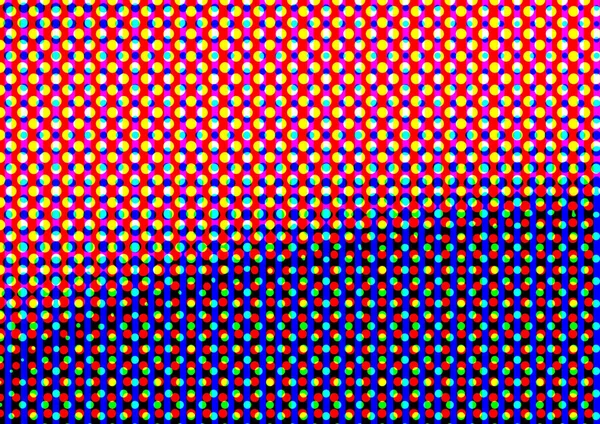 Abstract Helder Decor Met Patroon Pop Art Stijl Gekleurde Achtergrond — Stockfoto