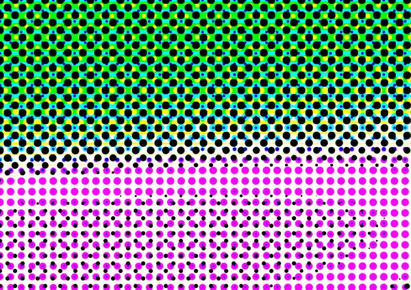 Pop sanat tarzında deseni olan soyut parlak arkaplan, hediye kartları için renkli arkaplan, web sitesi, kartpostallar, iç tasarım, çıkartmalar, ambalaj kağıdı, reklamcılık