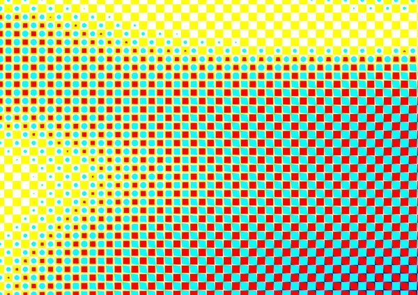 Pop sanat tarzında deseni olan soyut parlak arkaplan, hediye kartları için renkli arkaplan, web sitesi, kartpostallar, iç tasarım, çıkartmalar, ambalaj kağıdı, reklamcılık