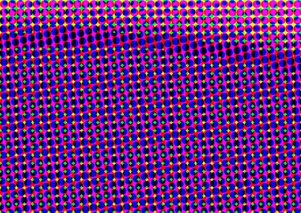 Pop sanat tarzında deseni olan soyut parlak arkaplan, hediye kartları için renkli arkaplan, web sitesi, kartpostallar, iç tasarım, çıkartmalar, ambalaj kağıdı, reklamcılık