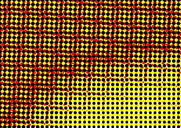 Pop sanat tarzında deseni olan soyut parlak arkaplan, hediye kartları için renkli arkaplan, web sitesi, kartpostallar, iç tasarım, çıkartmalar, ambalaj kağıdı, reklamcılık