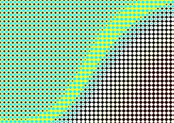 Pop sanat tarzında deseni olan soyut parlak arkaplan, hediye kartları için renkli arkaplan, web sitesi, kartpostallar, iç tasarım, çıkartmalar, ambalaj kağıdı, reklamcılık