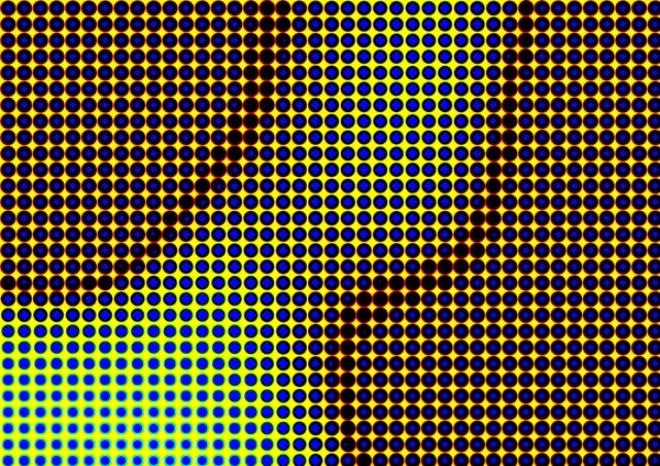 Pop sanat tarzında deseni olan soyut parlak arkaplan, hediye kartları için renkli arkaplan, web sitesi, kartpostallar, iç tasarım, çıkartmalar, ambalaj kağıdı, reklamcılık