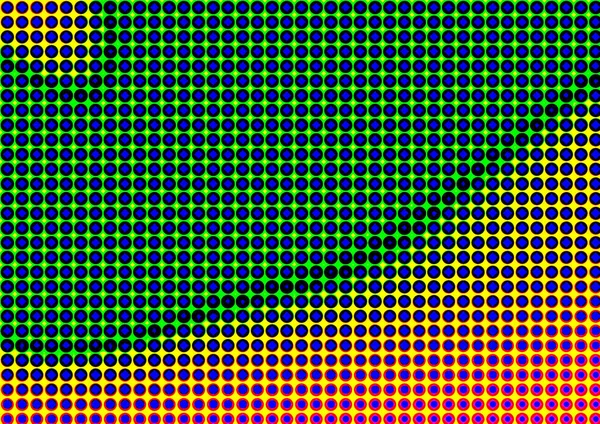 Pop sanat tarzında deseni olan soyut parlak arkaplan, hediye kartları için renkli arkaplan, web sitesi, kartpostallar, iç tasarım, çıkartmalar, ambalaj kağıdı, reklamcılık