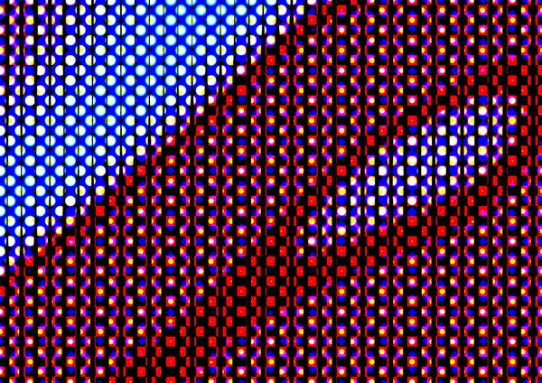 Pop sanat tarzında deseni olan soyut parlak arkaplan, hediye kartları için renkli arkaplan, web sitesi, kartpostallar, iç tasarım, çıkartmalar, ambalaj kağıdı, reklamcılık