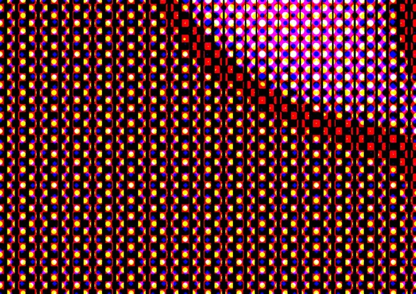 Pop sanat tarzında deseni olan soyut parlak arkaplan, hediye kartları için renkli arkaplan, web sitesi, kartpostallar, iç tasarım, çıkartmalar, ambalaj kağıdı, reklamcılık