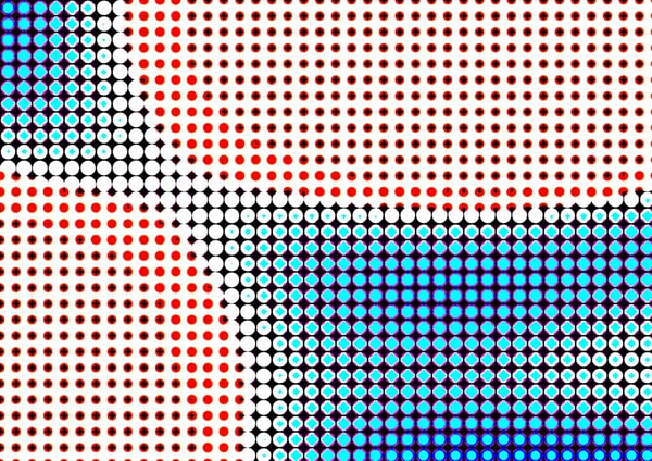 Pop sanat tarzında deseni olan soyut parlak arkaplan, hediye kartları için renkli arkaplan, web sitesi, kartpostallar, iç tasarım, çıkartmalar, ambalaj kağıdı, reklamcılık