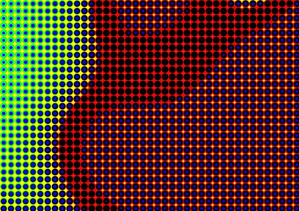 Pop sanat tarzında deseni olan soyut parlak arkaplan, hediye kartları için renkli arkaplan, web sitesi, kartpostallar, iç tasarım, çıkartmalar, ambalaj kağıdı, reklamcılık