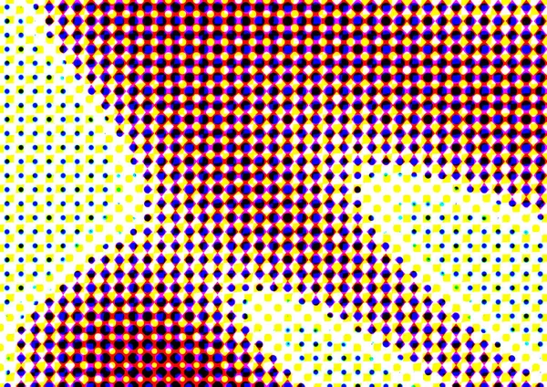 Pop sanat tarzında deseni olan soyut parlak arkaplan, hediye kartları için renkli arkaplan, web sitesi, kartpostallar, iç tasarım, çıkartmalar, ambalaj kağıdı, reklamcılık