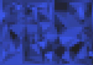 Mavi renkli soyut dekoratif arkaplan