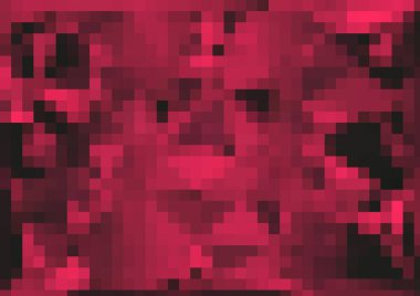 Kırmızı renkli soyut dekoratif arkaplan