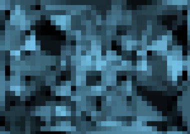 Mavi renkli soyut dekoratif arkaplan