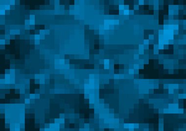 Mavi renkli soyut dekoratif arkaplan