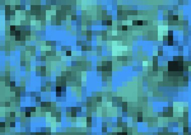 Mavi renkli soyut dekoratif arkaplan