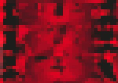 Kırmızı renkli soyut dekoratif arkaplan