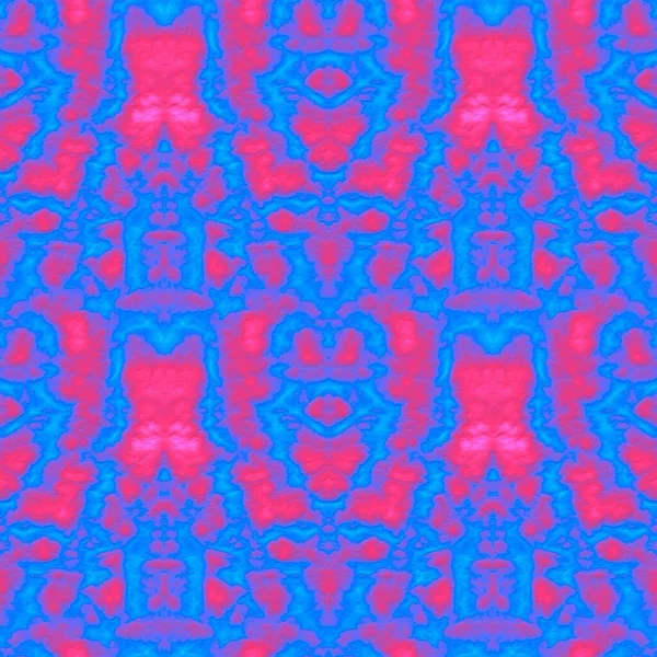 Digitális Illusztráció Geometrikus Absztrakt Zökkenőmentes Minta Dombormű Hatással Kék Rózsaszín — Stock Fotó