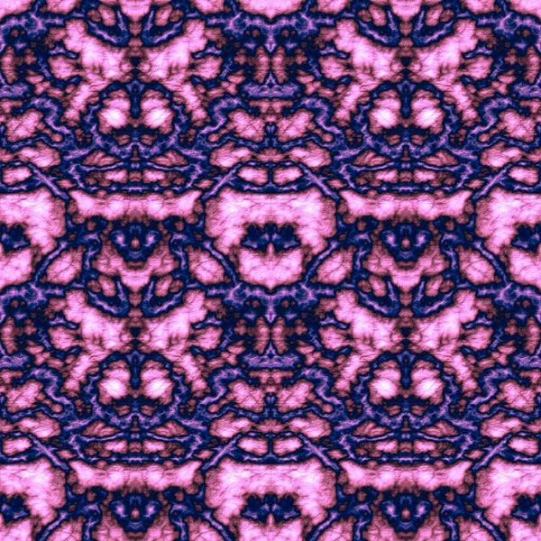 デジタルイラスト 立体感のある幾何学的な抽象的なシームレスなパターン ピンクと黒の色 — ストック写真