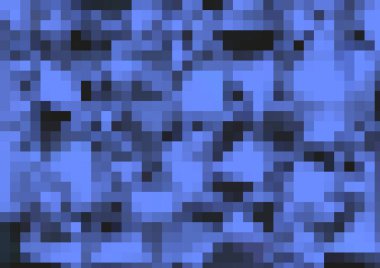 Mavi renkli soyut dekoratif arkaplan