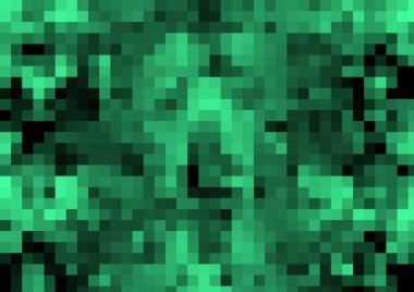 Yeşil renkli soyut dekoratif arkaplan