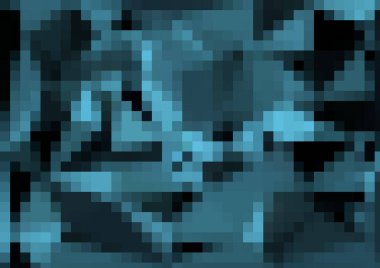 Mavi renkli soyut dekoratif arkaplan