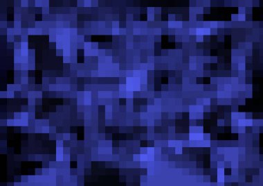 Mavi renkli soyut dekoratif arkaplan