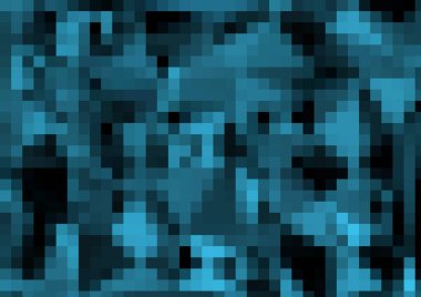 Mavi renkli soyut dekoratif arkaplan