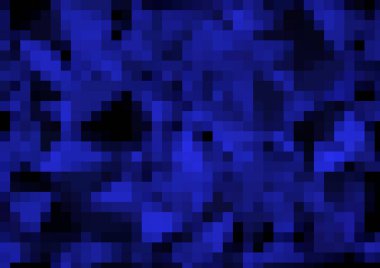 Mavi renkli soyut dekoratif arkaplan