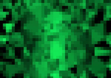 Yeşil renkli soyut dekoratif arkaplan