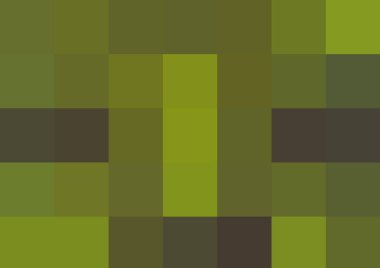 Büyük renk kare pikselleri olan soyut dekoratif arkaplan