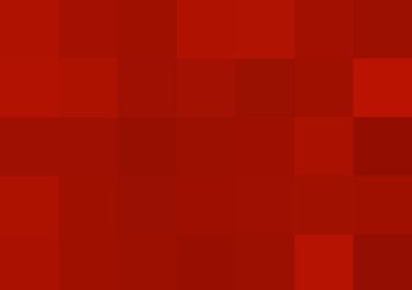 Büyük kırmızı renk kare pikselleri olan soyut dekoratif arkaplan