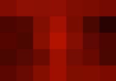 Büyük kırmızı renk kare pikselleri olan soyut dekoratif arkaplan