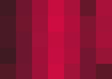 Büyük kırmızı renk kare pikselleri olan soyut dekoratif arkaplan