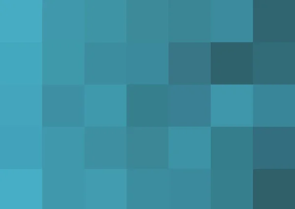 Abstraktní Dekorativní Pozadí Velkou Modrou Barvou Čtvercové Pixely — Stock fotografie
